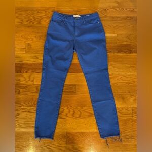 Frame Le High Blue Skinny Jean in Size 30